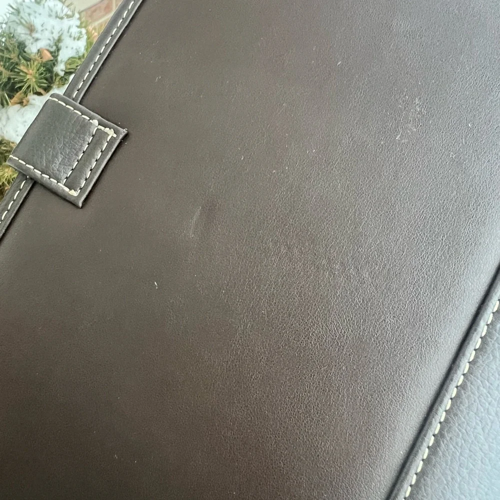Franklin Covey Dark Brown Planner Cover 🤎